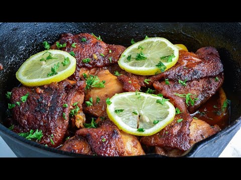 Super Easy Honey Garlic Chicken - Easy Chicken dinner recipe