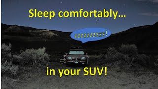 Perfect SUV camping no build bed - Milliard 4" Tri-fold Memory Foam Mattress