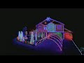 Dubstep Cadger Family Light Show The Great Christmas Light Fight