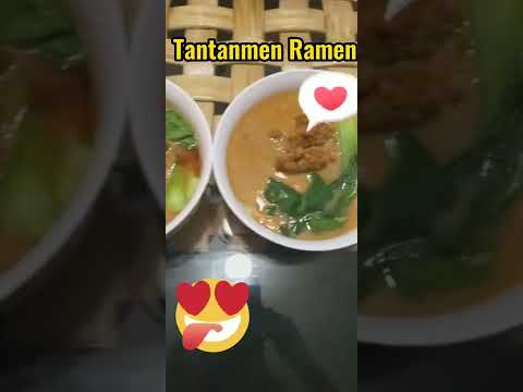 TANTANMEN RAMEN|SUPER YUMMY|Kcz World|#shortvideo