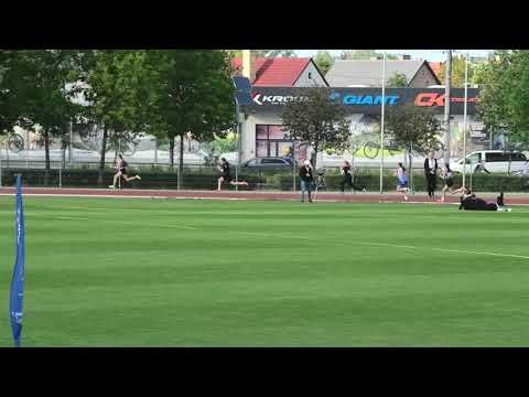 200m kobiet bieg 8 - Leszno 20240511