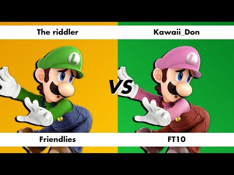 The riddler (Luigi) VS. Kawaii_Don (Luigi) - FT10 Friendlies set #1 AGAIN (13 August 2024)