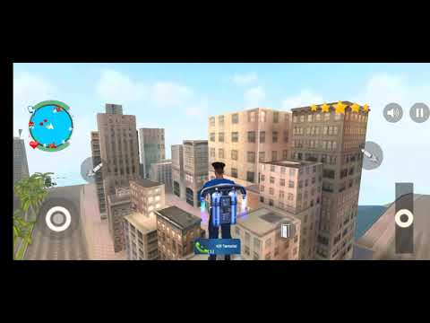 Helicopter and Car Driving in Open World Game - Police Crime Chase Vice Town AndroidGameplaysTV