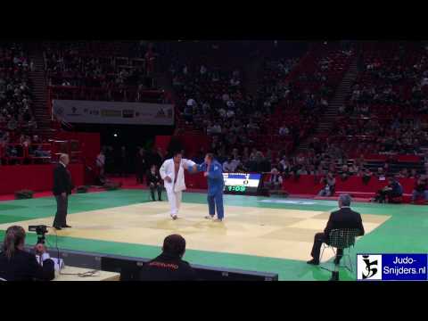 Judo 2010 Grand Slam Paris: Grim Vuijsters (NED) - Adiljon Tulendibaev (UZB) [+100kg].