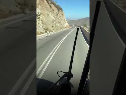 Conductores reportan desprendimiento de rocas en ruta Punitaqui hacia Combarbalá