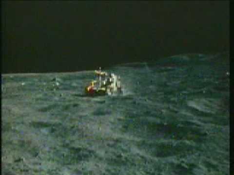 Apollo 16 Lunar Rover video clip