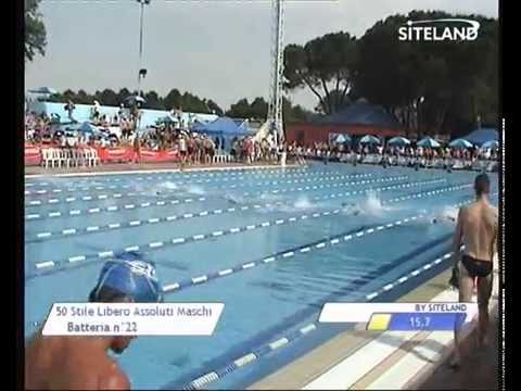 Serie 22 dei 50 Stile Libero  Assoluti Maschi Master - 12 MEMORIAL ANDREA BETTIOL