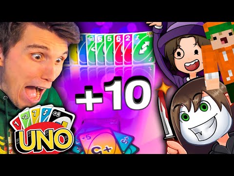 Ich bekomme +10 UNO Karten geballert! Danke @GermanLetsPlay  & @Zombey