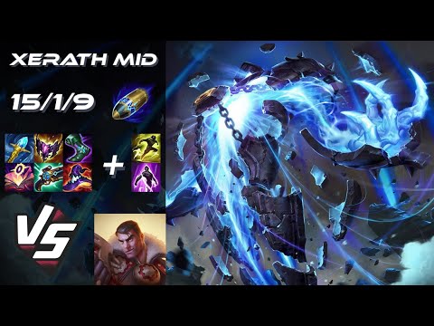 MID Xerath vs Jayce - NA Grandmaster Patch 25.20
