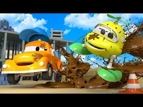Klein Hektor - Toms Autowaschanlage in Car City 💧 Cartoons für Kinder