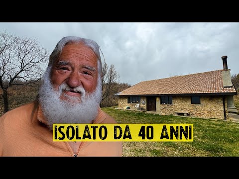 L'eremita che vive isolato tra le montagne da 40 anni