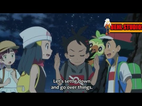 Ash and dawn reunion!|pearlshipping (XD)|ash meets dawn again|pokemon journeys ep 76.ENGLISH SUBBED