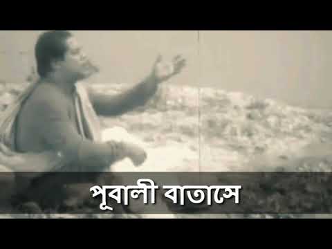 Pubali Patase full lyrics- পূবালী বাতাসে-বারী সিদ্দীকি Srabon Maher Din flim song, Bari Siddiqui