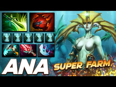 ana Naga Siren Super Farm [25/1/11] - Dota 2 Pro Gameplay [Watch & Learn]