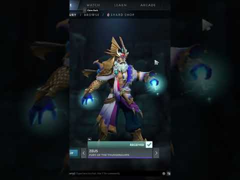 Ageless Heirlooms 2022 Gacha Zeus Set Dota 2