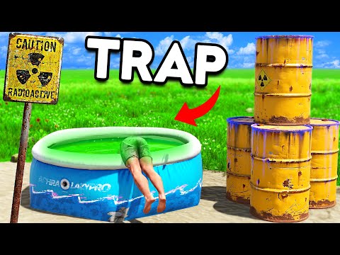 I Built a Radioactive Water TRAP Base in Rust...