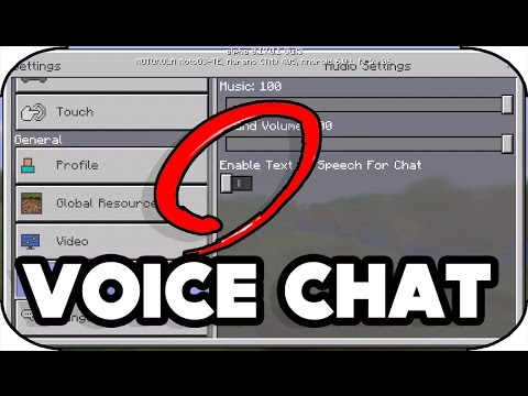 minecraft pe Voice Chat Hidden Feature in 0.17.0 For Multiplayer | how to voice chat in minecraft pe