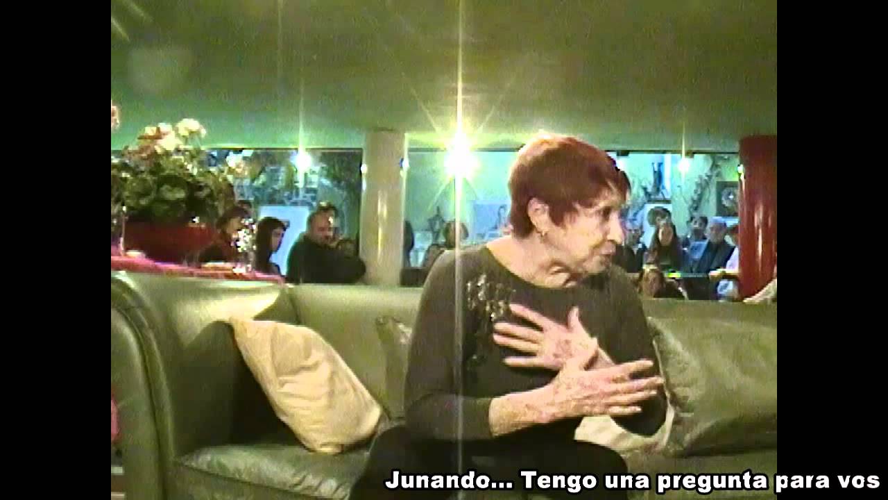 "MARIA NIEVES REGO... ... Tengo una pregunta para vos" por Pepa Palazon 1/3