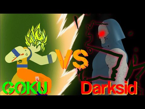 Goku vs DARKSID/ stick Nodes animation 