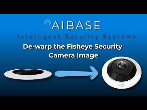 Fisheye De-Warp Setup