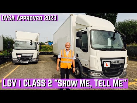 LGV | Class 2 - SHOW ME, TELL ME Questions & Answers 2023