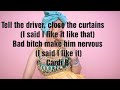 Cardi B I Like It English Lyrics Ft Bad Bunny J Balvin Lyrics Official Song