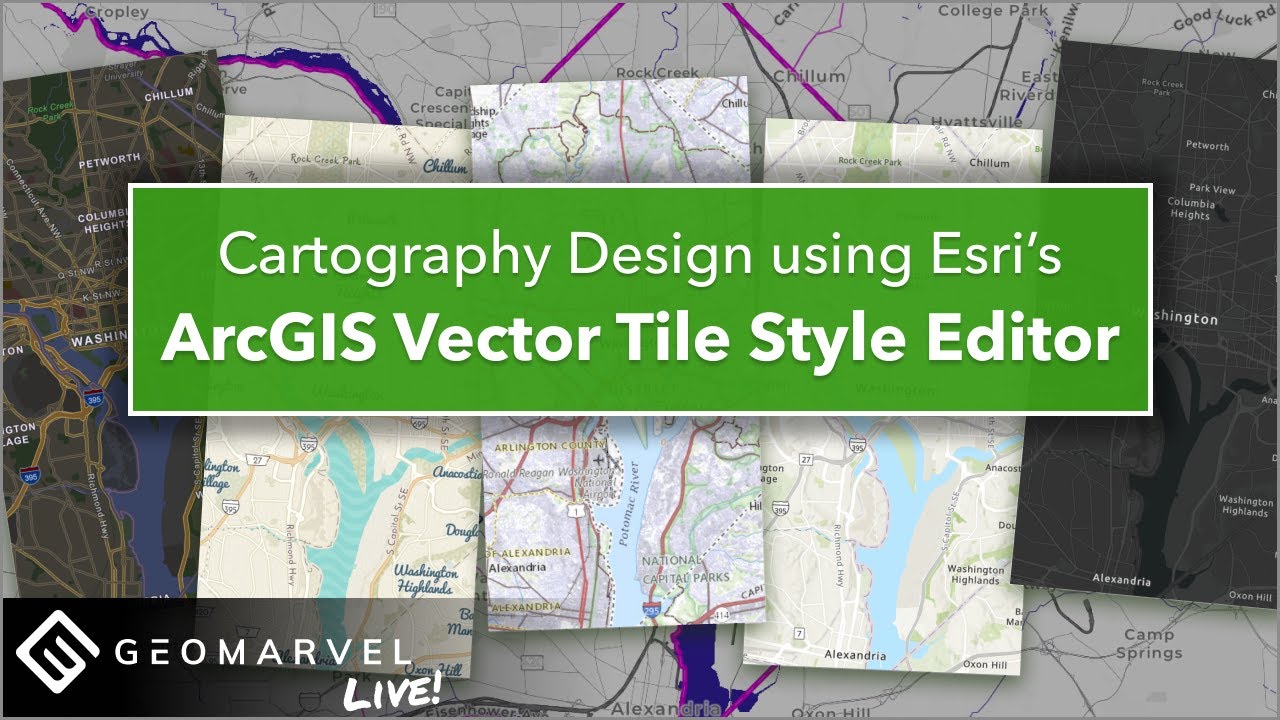 Cartography Design using Esri’s ArcGIS Vector Tile Style Editor