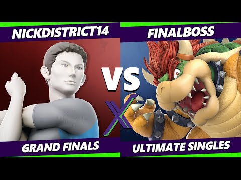 S@X 425 GRAND FINALS - NickDistrict14 (Wii Fit Trainer) Vs. FinaLBoss (Bowser) SSBU Smash Ultimate