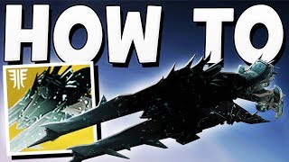 Destiny 2 - HOW TO GET TAKEN SPARROW | "Harbinger