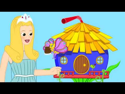 Borboletinha 🦋 com a Bela Adormecida 😴-Música Infantil com Os Amiguinhos