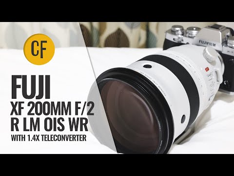 Fuji XF 200mm f/2 R LM OIS WR + 1.4x Teleconverter lens review with samples