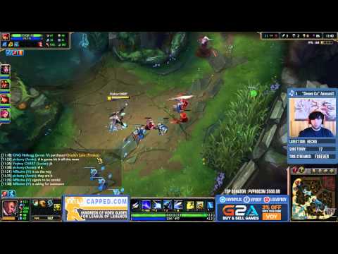 Voyboy vs Geranimoo - Lucian vs Kalista Bot - League of Legends Full Game