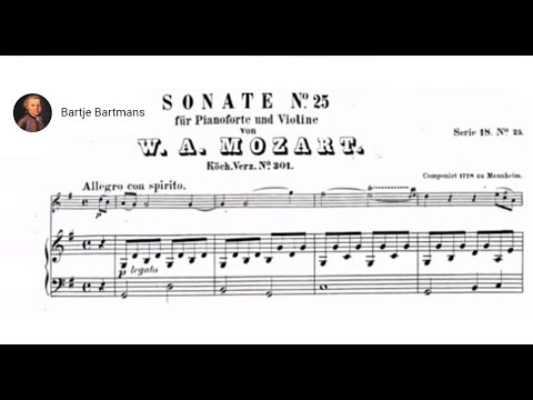 Mozart - Violin Sonata No. 18, G Major, K. 301 [Szeryng/Haebler]
