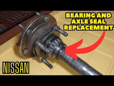 Nissan Titan Bearing and Axle Seal Replacement