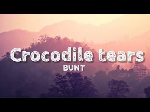BUNT. feat. Jens Hult - Crocodile Tears (Lyrics)