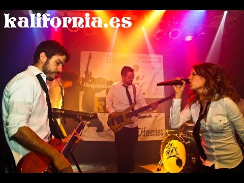 Orquestas para bodas y fiestas - KALIFORNIA - Dangerous - DAVID GUETTA