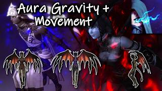 FFXIV Aura Gravity Idle with colors + Exclusive Movements! | #animation #mods #ffxiv