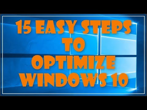 , title : 'Windows 10 Optimize Performance - 15 Steps