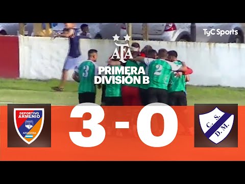 Deportivo Armenio 3-0 Deportivo Merlo I Primera División B I Fecha 10 (Apertura)
