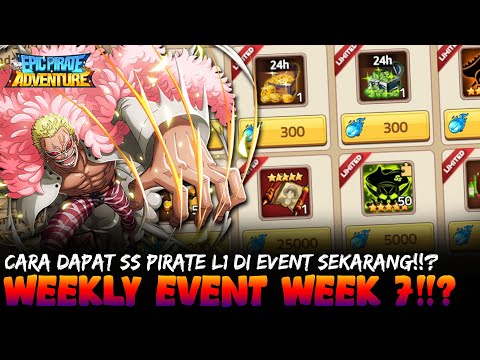 Epic Pirate Adventure : Cara Dapat SS Pirate L1 Di Event Doflamingo Sekarang!! Worth Atau Tidak!!?