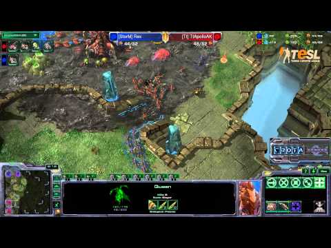 TESL  Rex (Z) vs vs AK (Z) - StarCraft 2 - Season Two Round Robin - G001