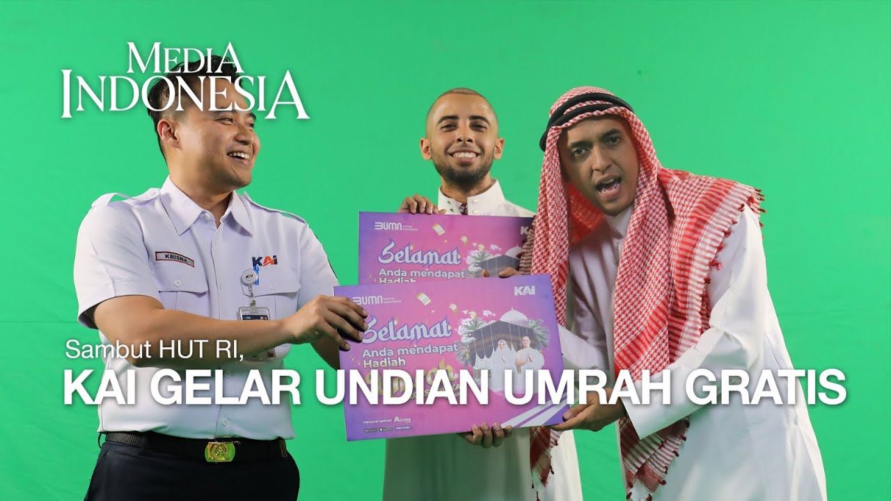 Sambut HUT RI ke-79, PT KAI Beri Potongan Harga Tiket dan Undian Paket Umrah Gratis
