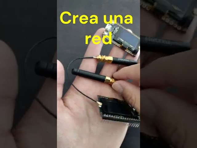 Vídeo relacionado con APKLVSR ESP Lora Placa de Desarrollo, ESP Lora V3 863 928MHZ WiFi Bluetooth Módulo IoT Junta Dual Core 240MHz con Pantalla OLED y Antena para Arduino