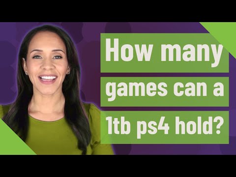 2nd YouTube video about how many games can 1tb hold