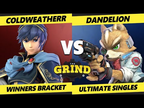 The Grind 166 - Coldweatherr (Marth) Vs. Dandelion (Fox) Smash Ultimate - SSBU