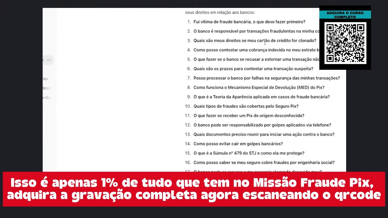 30 Minutos de Direito Bancário com Homero Medeiros