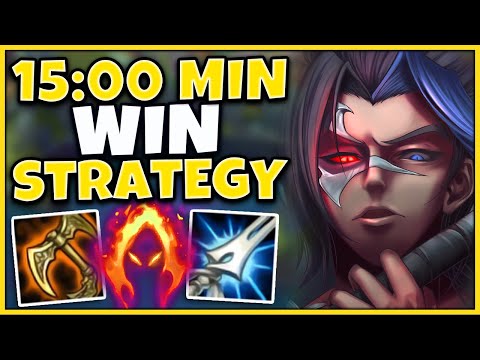 IF YOU RUSH MANAMUNE YOU'RE GUARANTEED TO WIN IN 15:00 MINUTES! - League of Legends