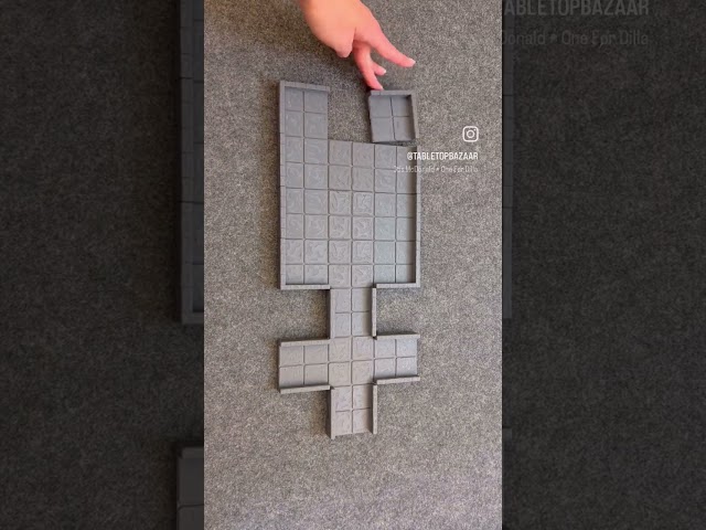 Vídeo relacionado con PWORK WARGAMES The Tavern - RPG Modular Map Tiles - double face cardboard tiles