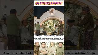 Download lagu Abah Kirun dan Cak Percil jadi pengisi acara saat pernikahan Gilga Sahid dan Happy Asmara mp3