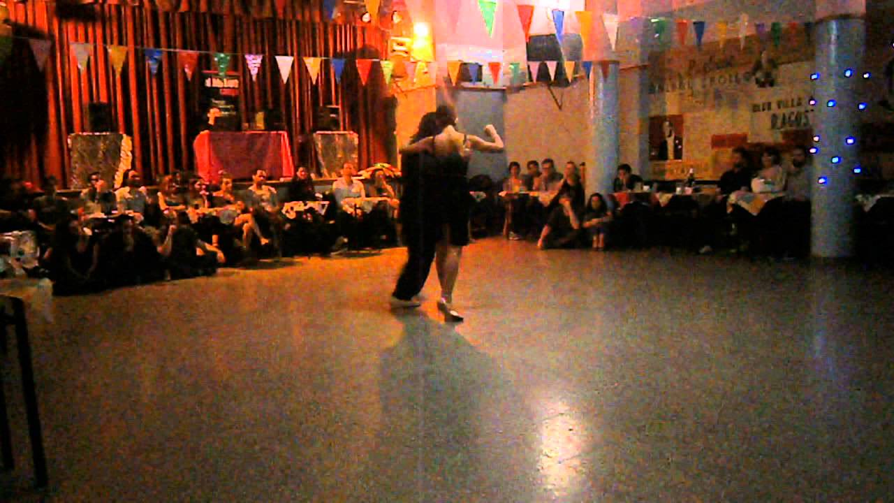 Moira Castellano y Gaston Torelli en El Motivo Tango, 21/7/14